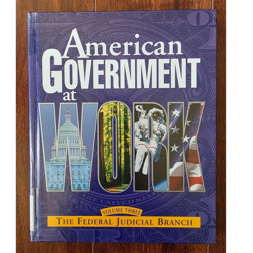 American Government at Work Hardcover Complete Set Homeschool Middle High School - Picture 4 of 12